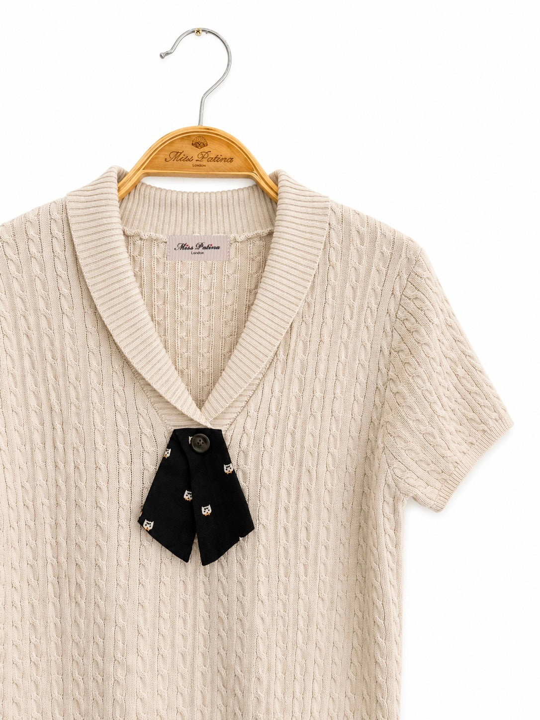 Wimbledon Cable Knit Top