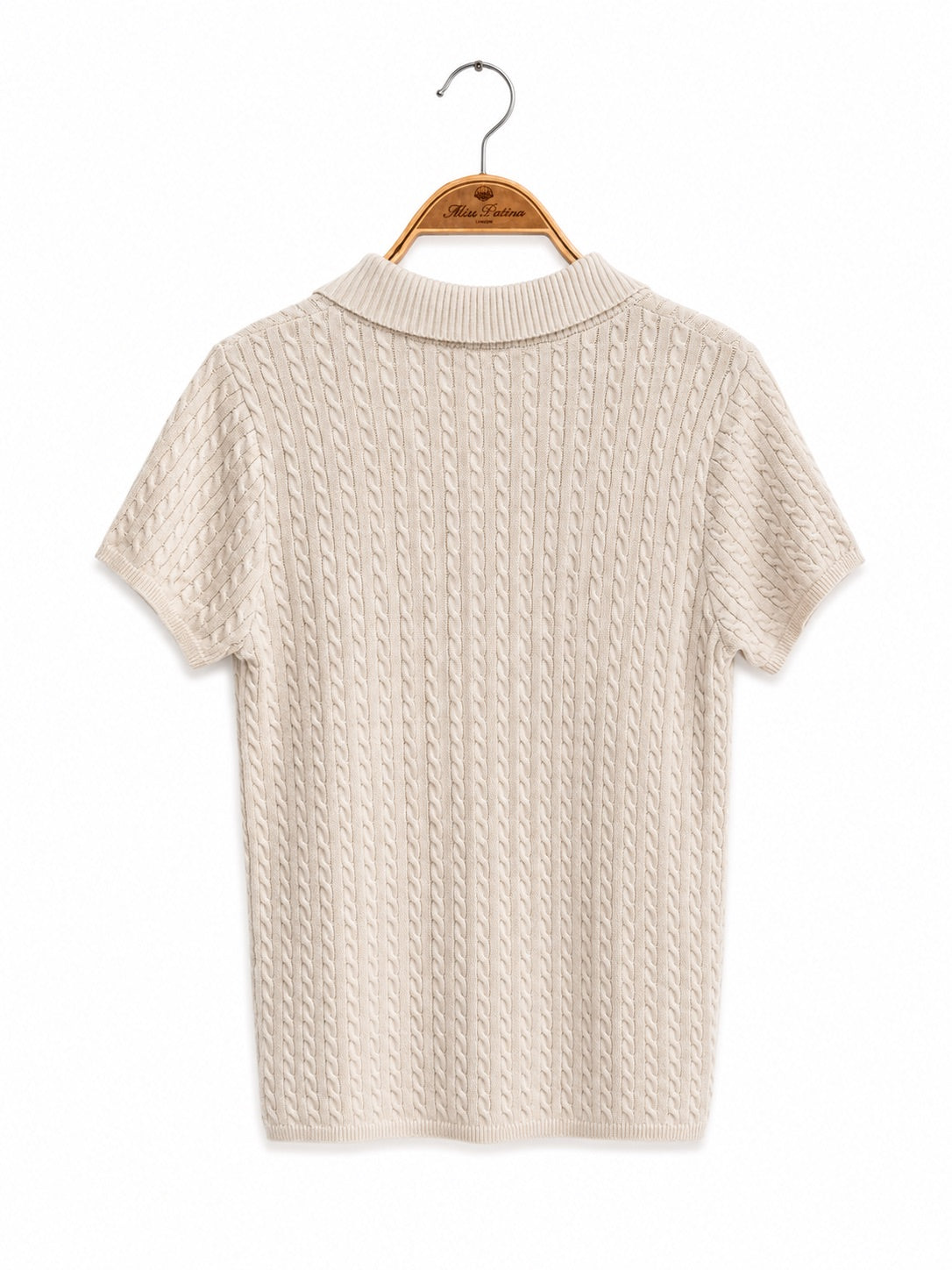 Wimbledon Cable Knit Top
