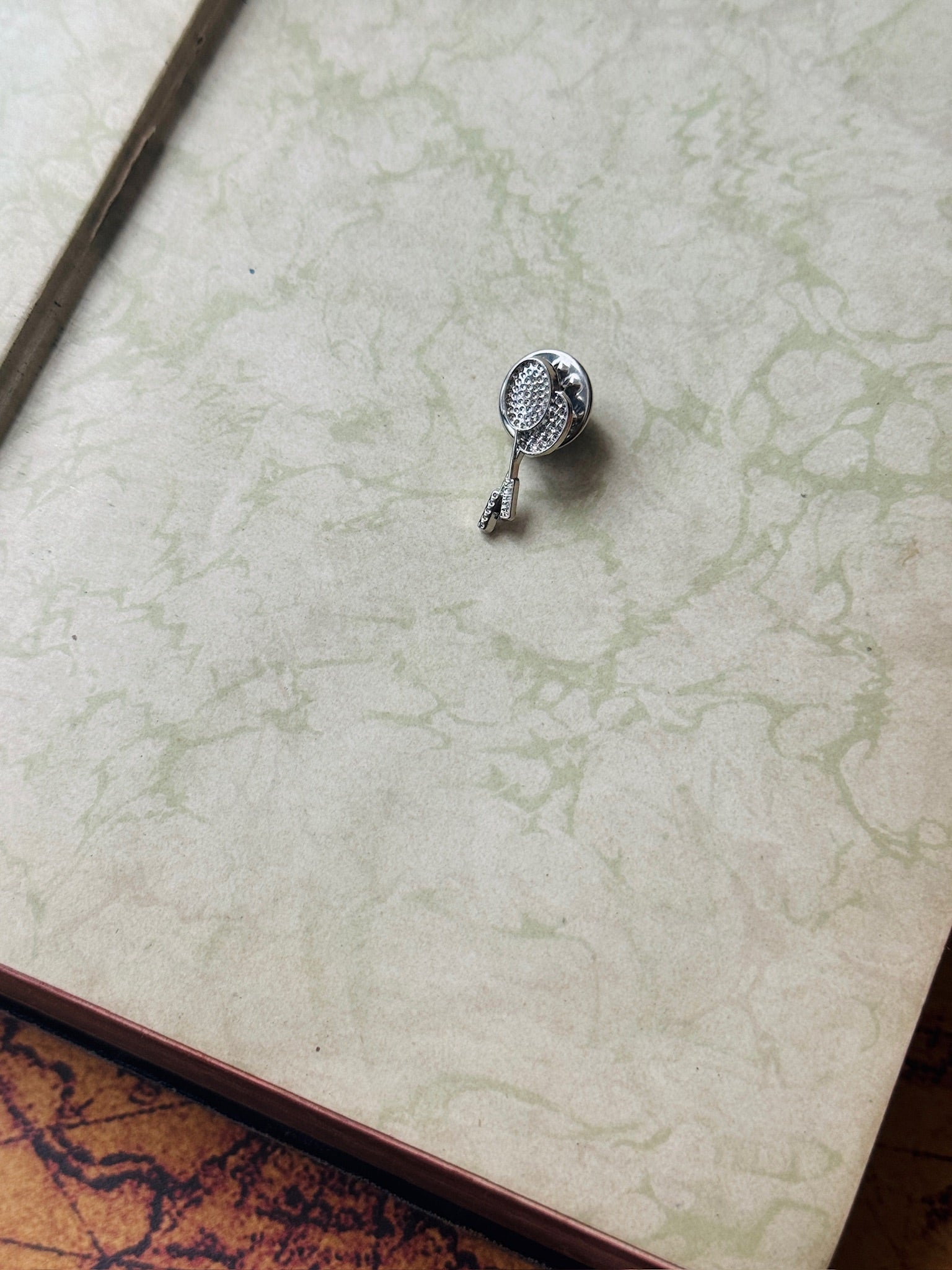 Wimbledon Mini Racquet Pin