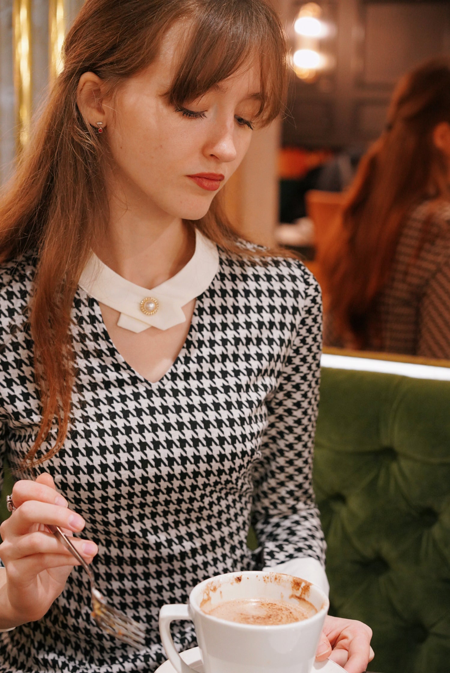 Windsor Houndstooth Dress