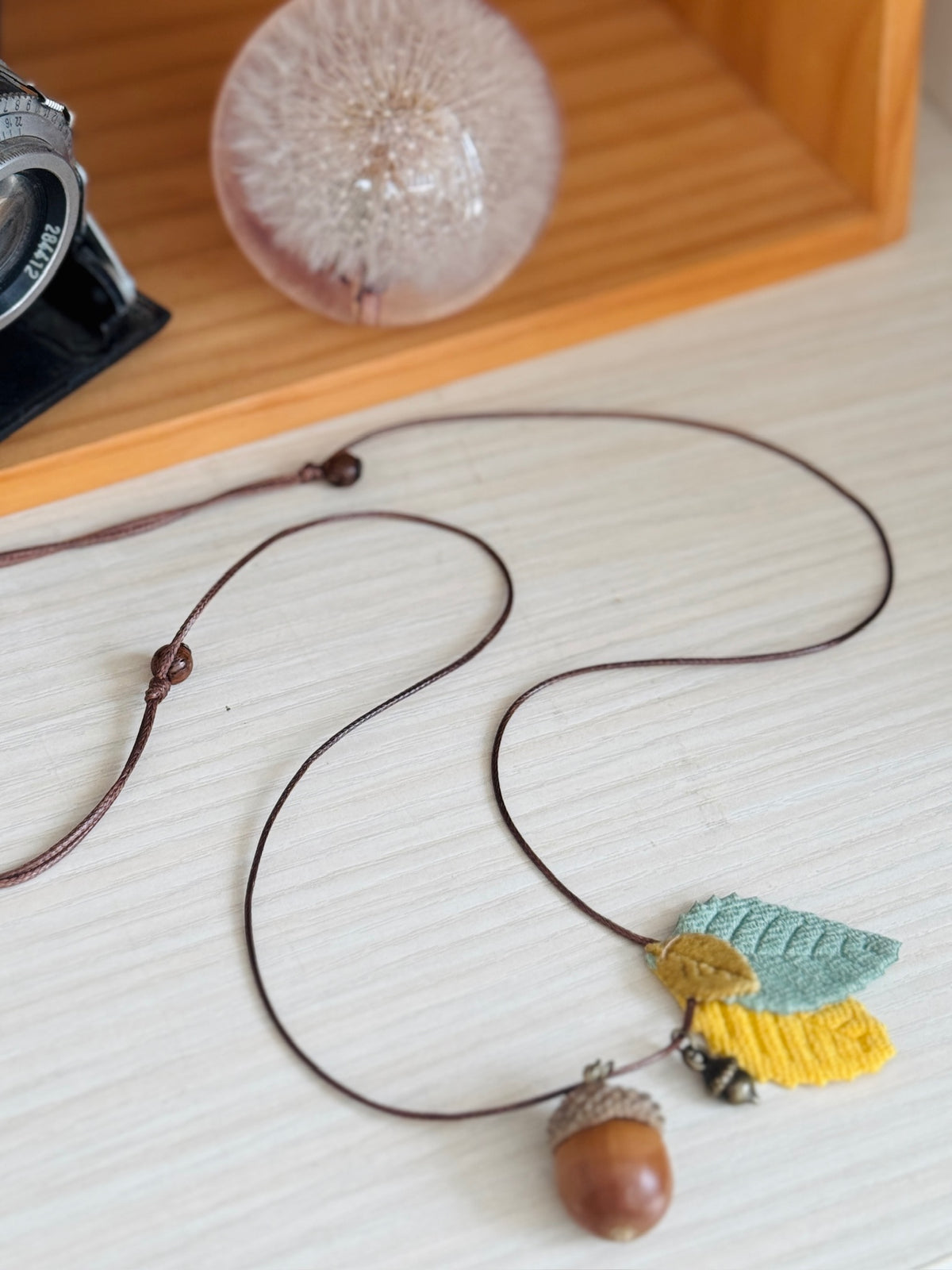 Woodland Acorn Necklace
