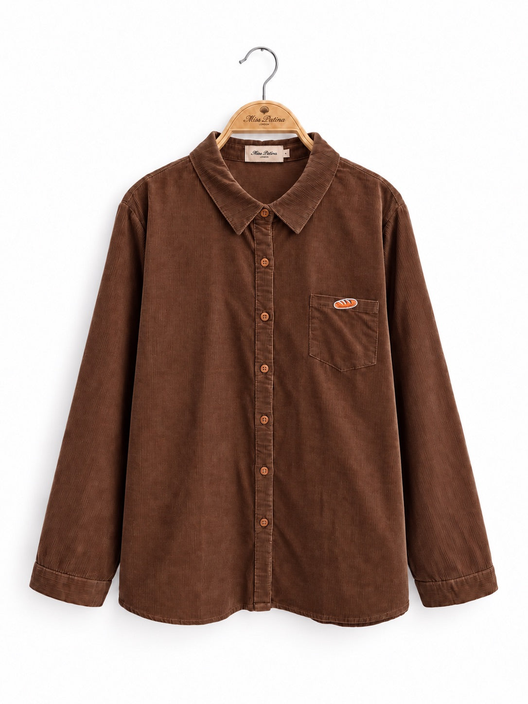 Woodland Baguette Corduroy Shirt (Autumn Ochre)