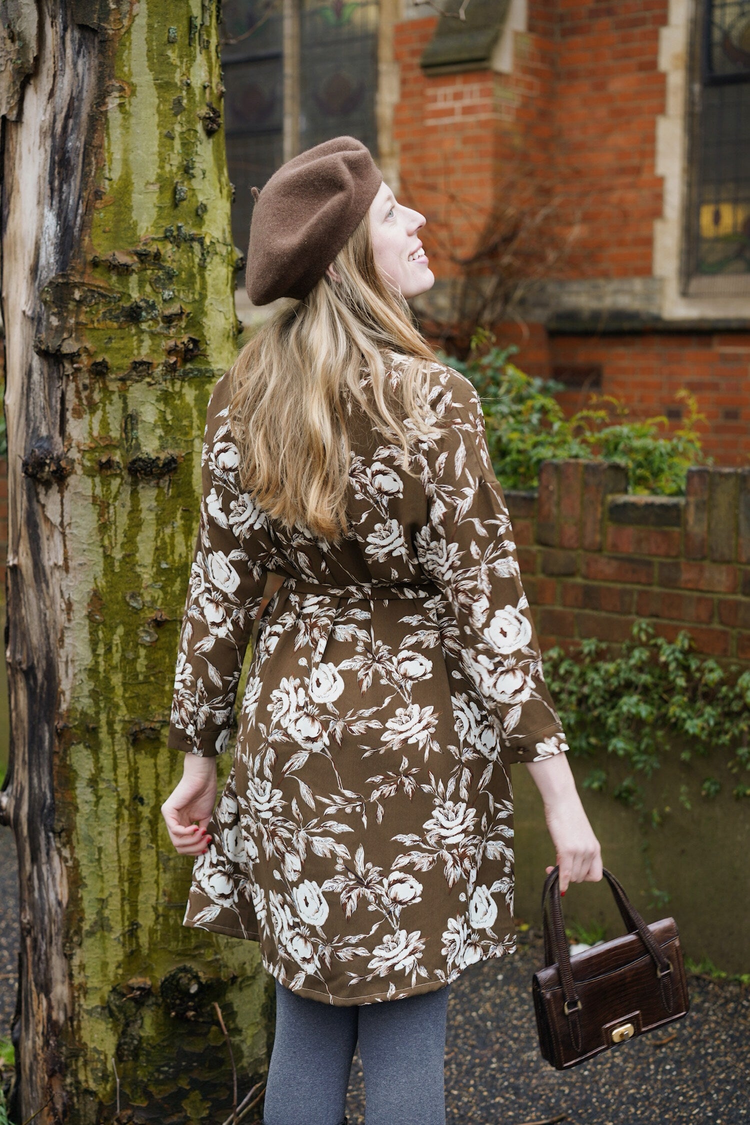 Woodland Bloom Shirt Dress