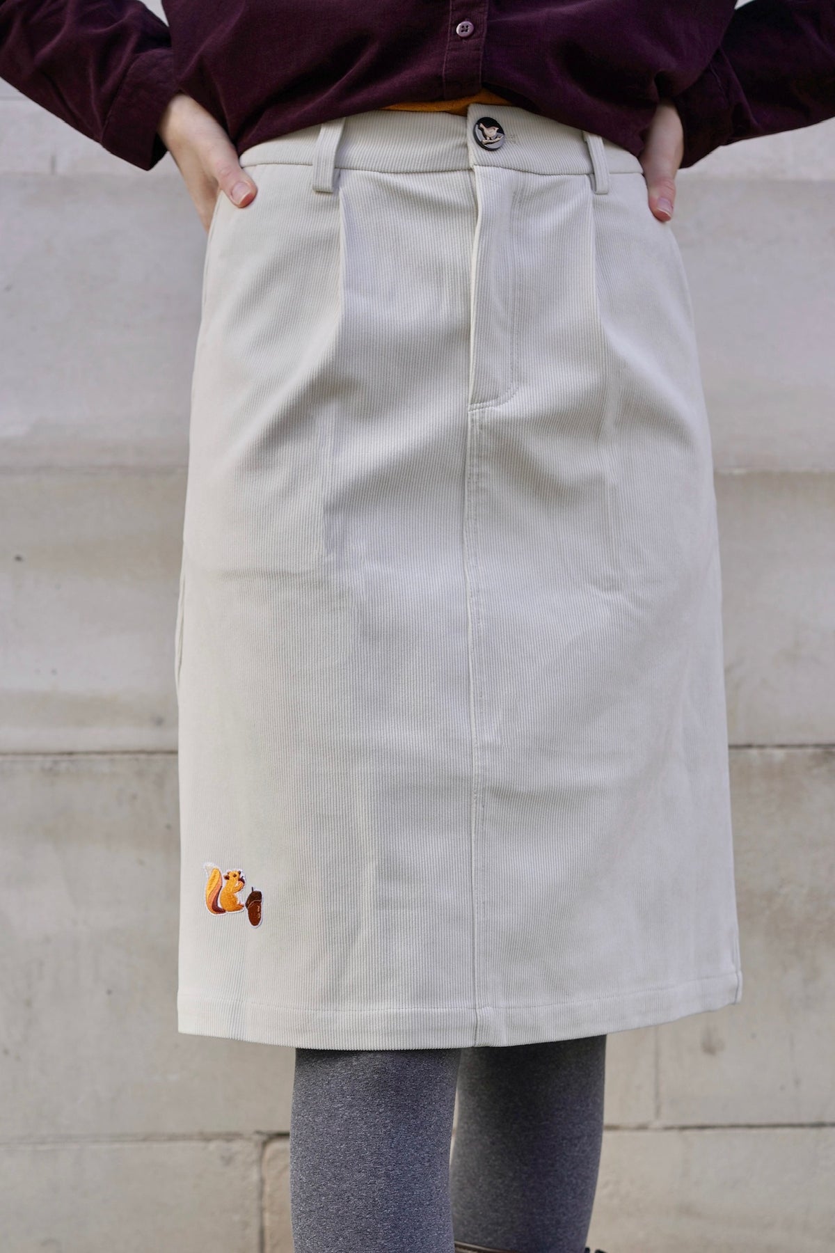 Woodland Corduroy Skirt