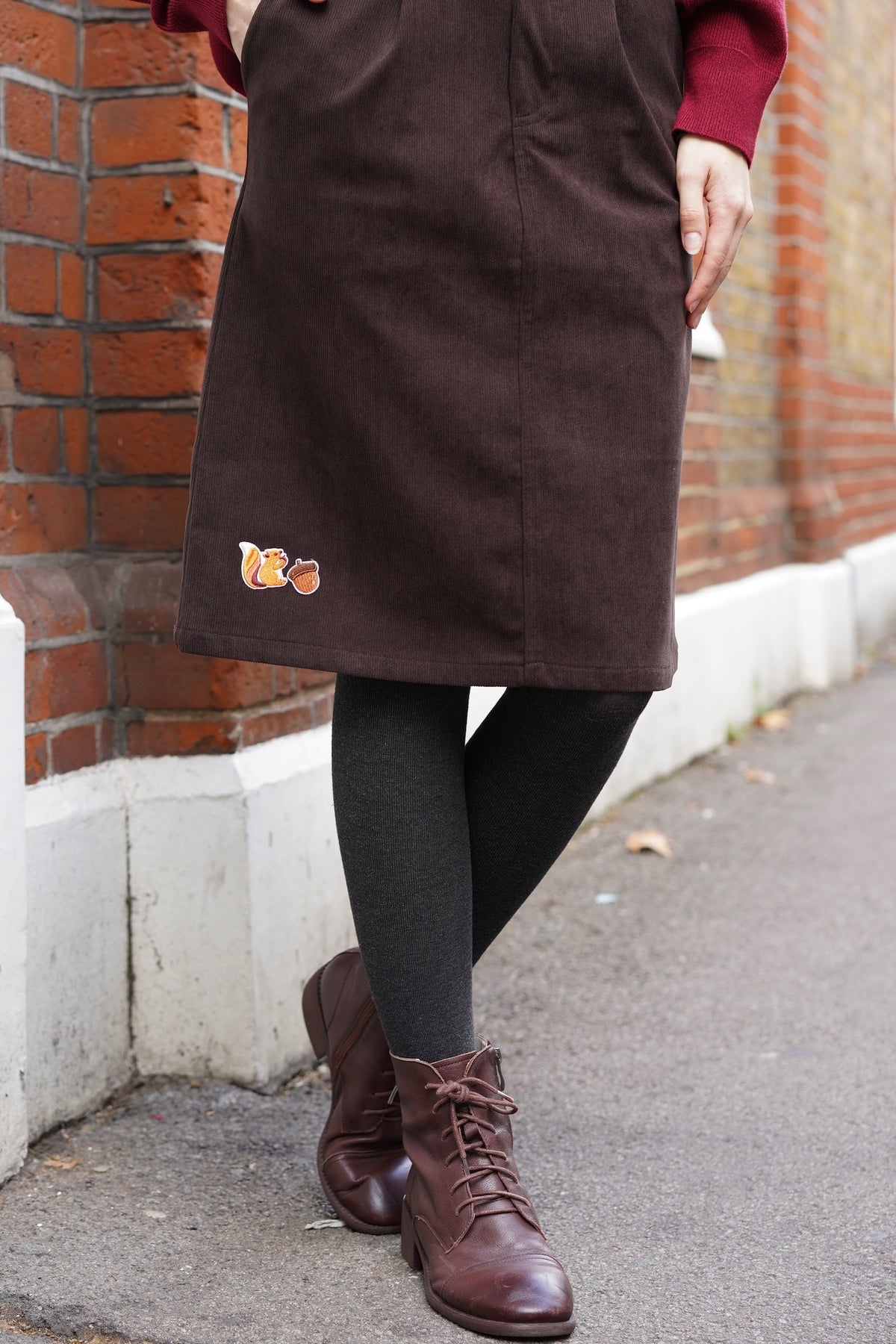 Woodland Corduroy Skirt