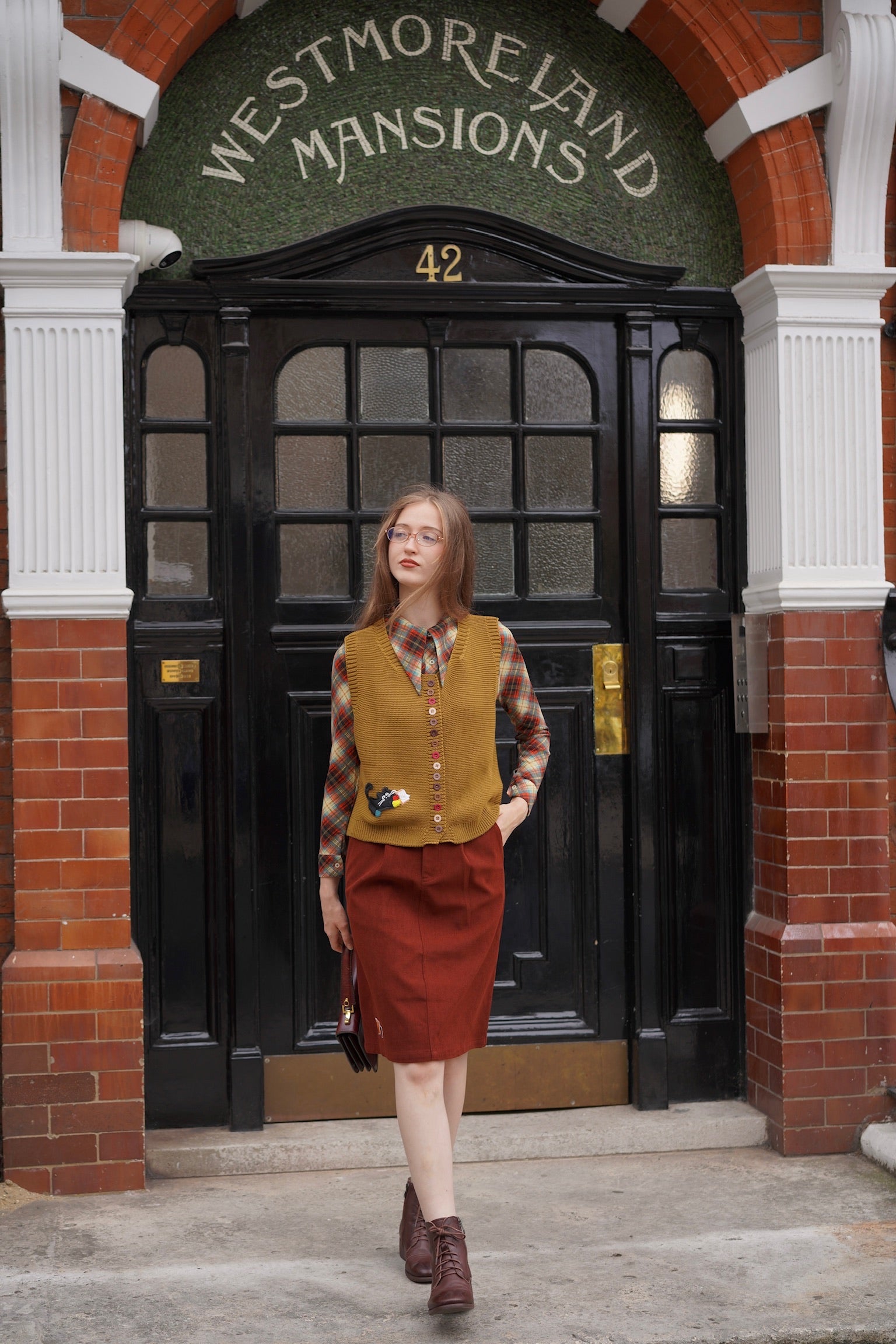 Woodland Corduroy Skirt