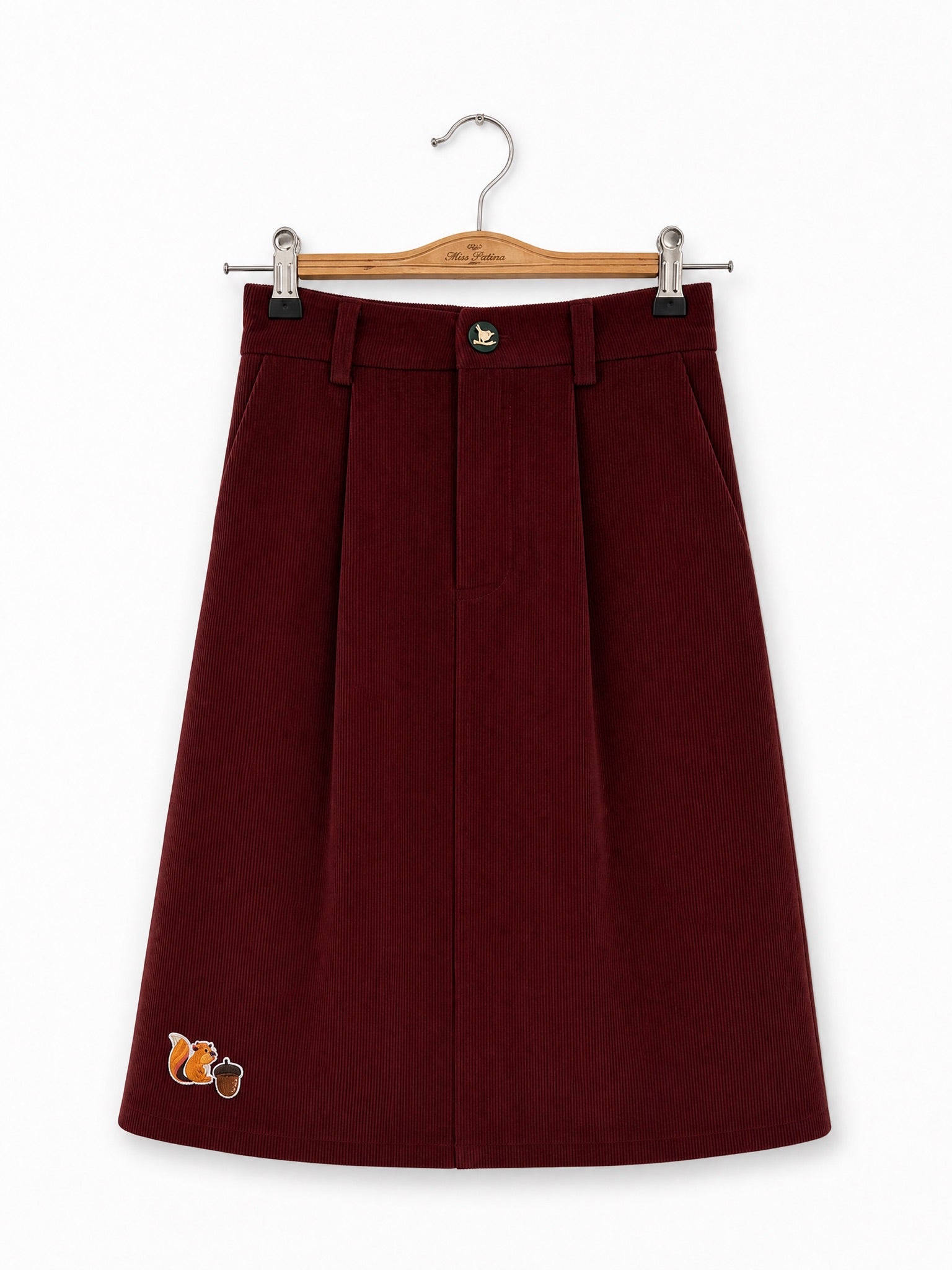 Woodland Corduroy Skirt