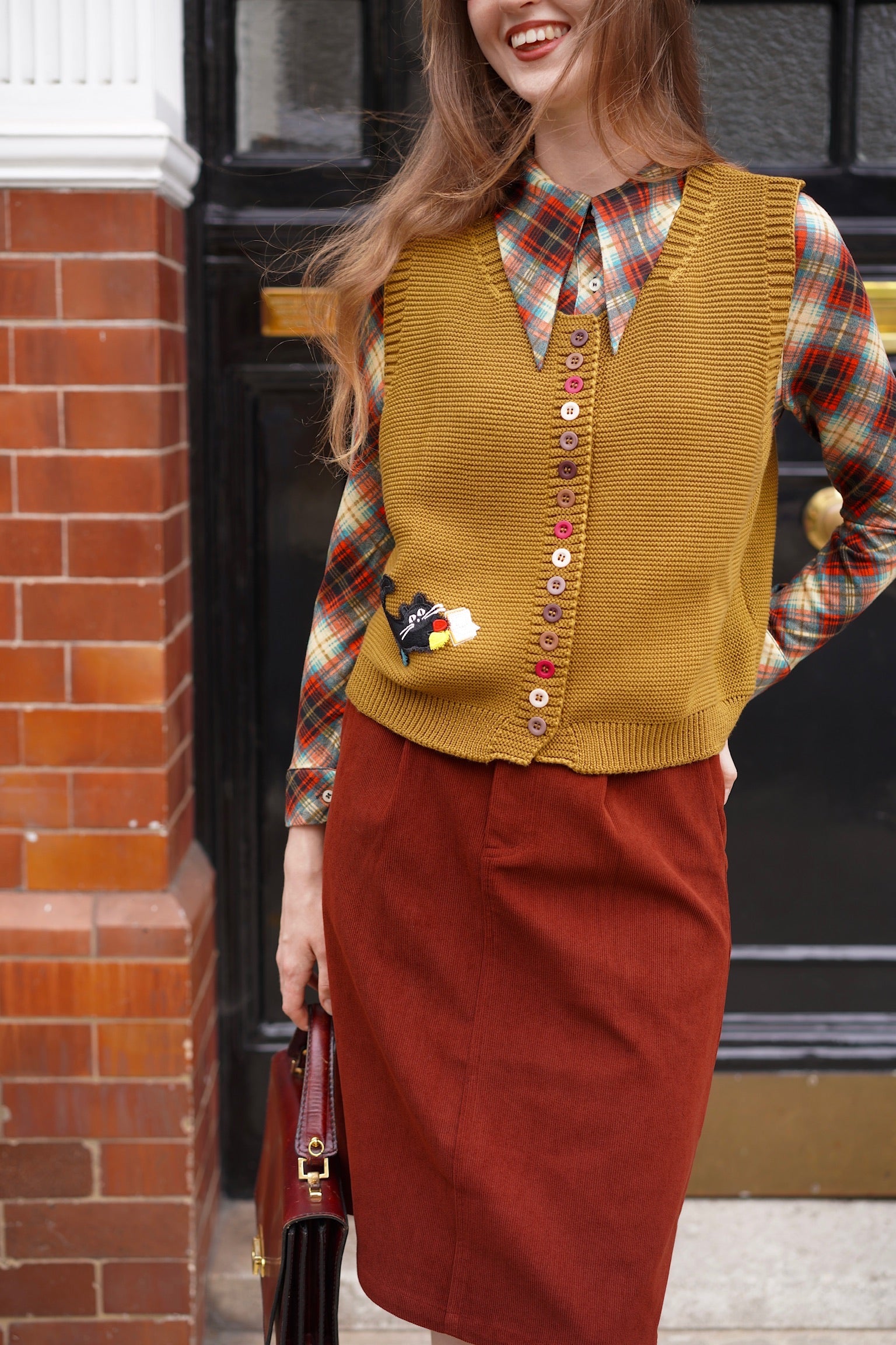 Woodland Corduroy Skirt