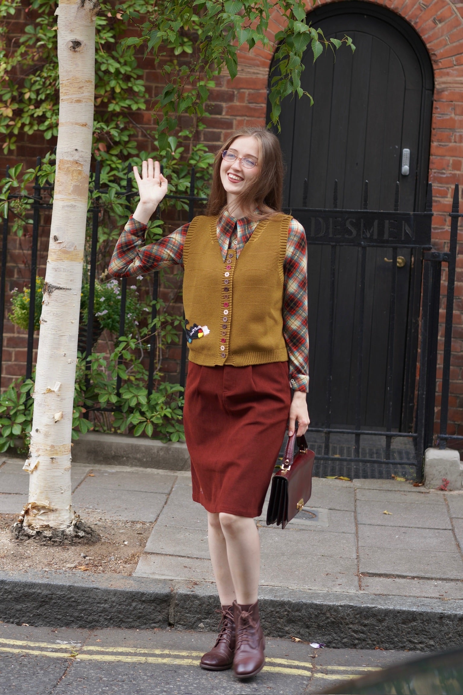 Woodland Corduroy Skirt
