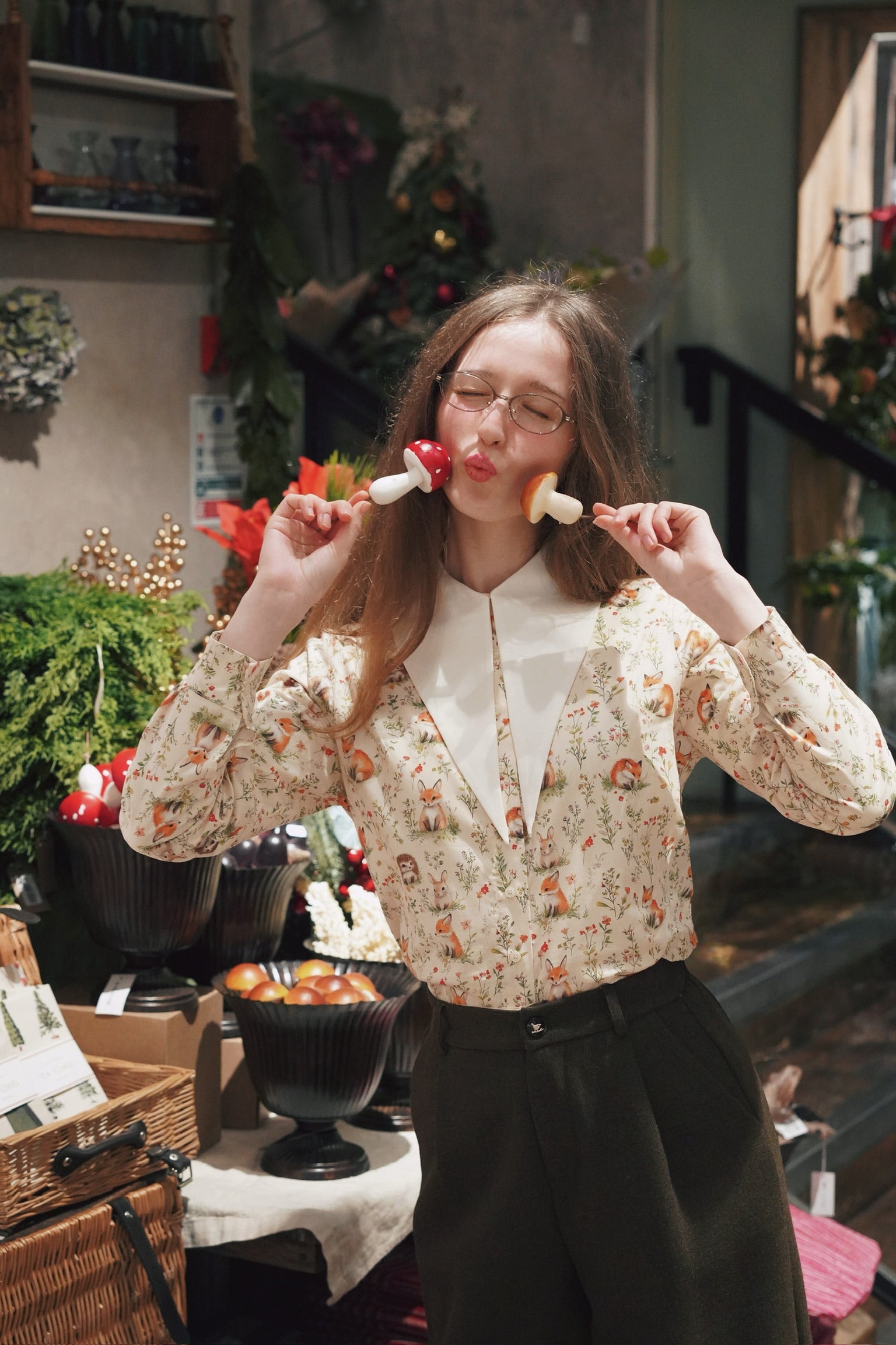 Woodland Storybook Blouse