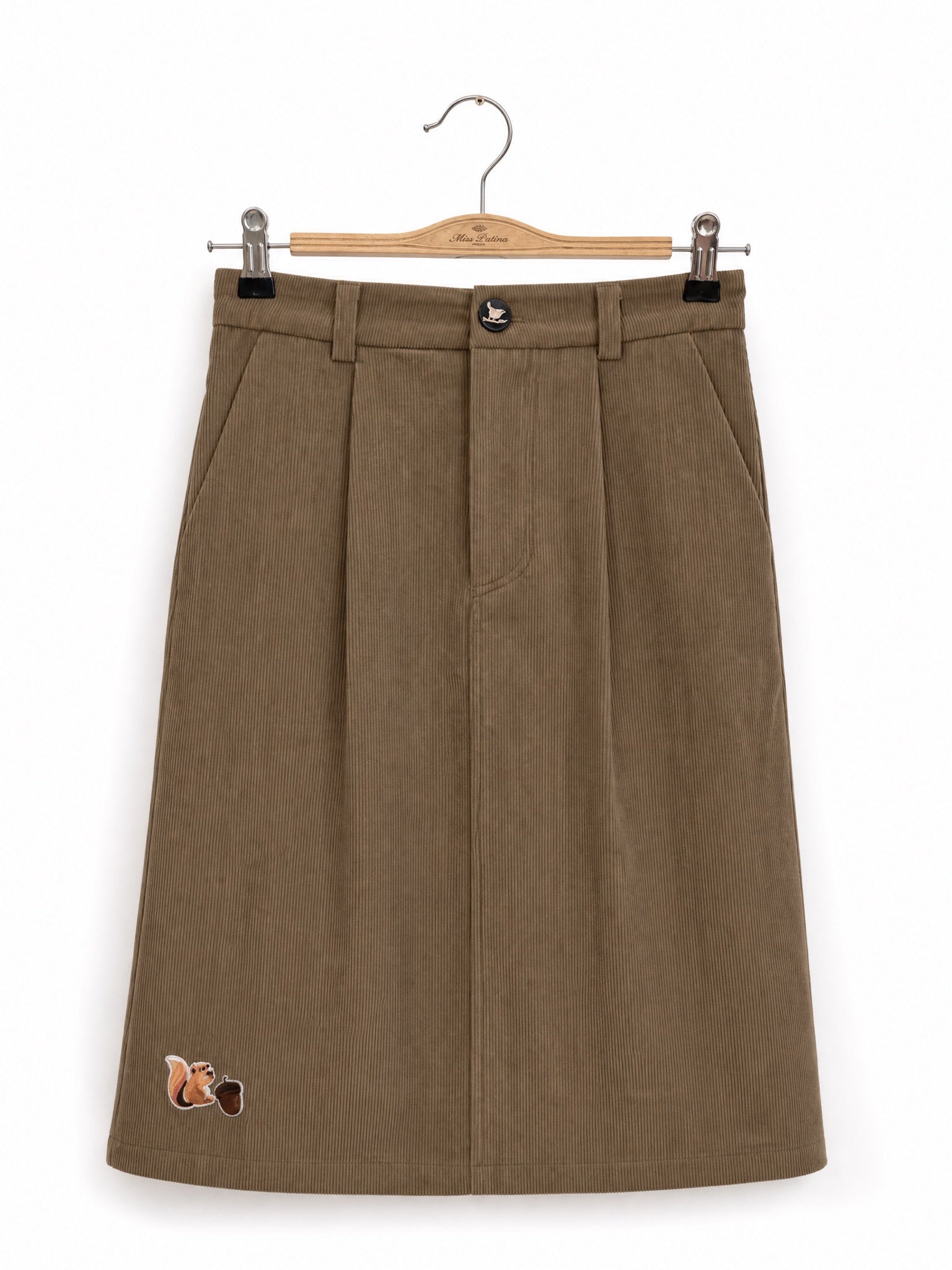Woodland Corduroy Skirt
