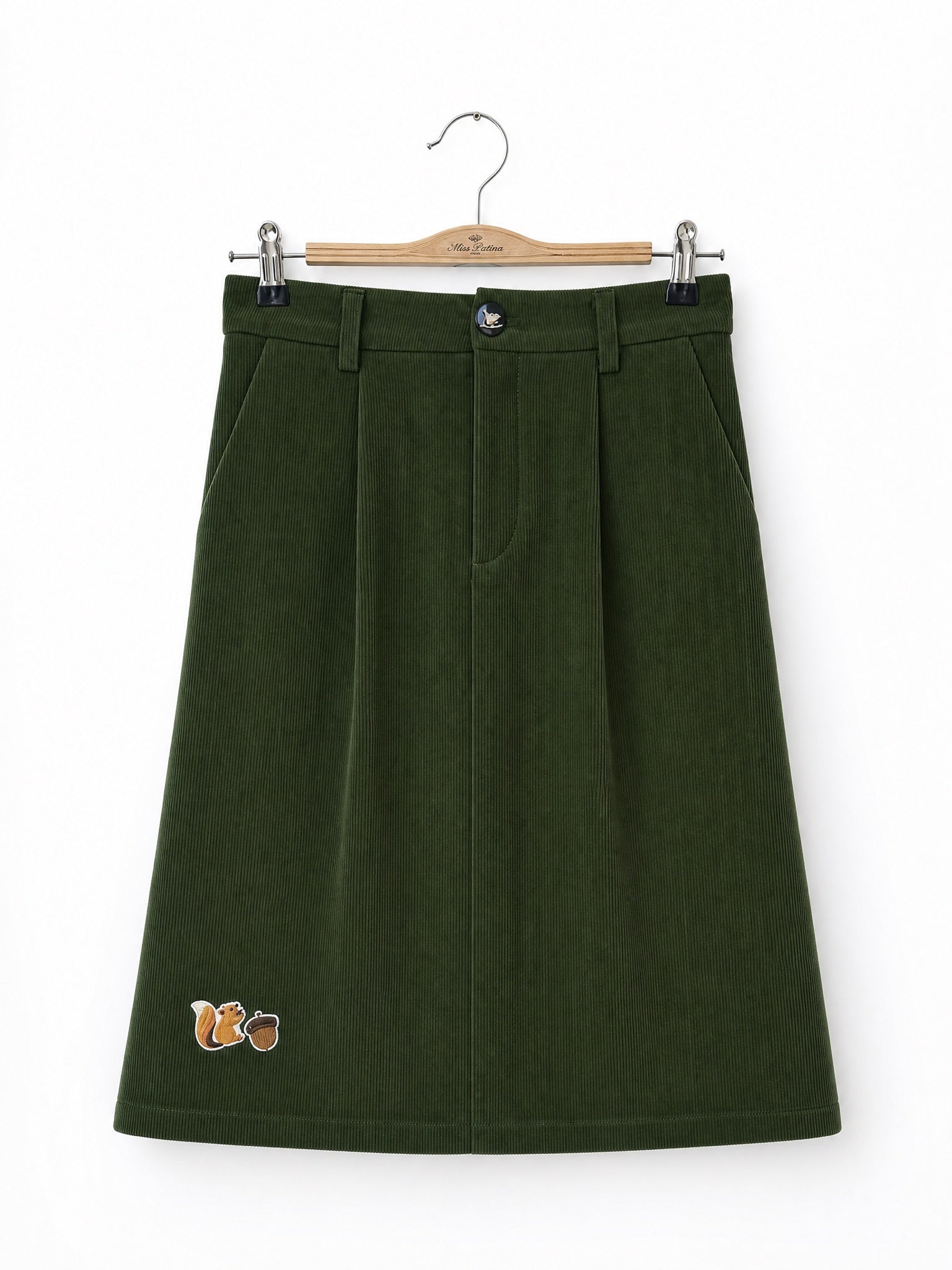 Woodland Corduroy Skirt