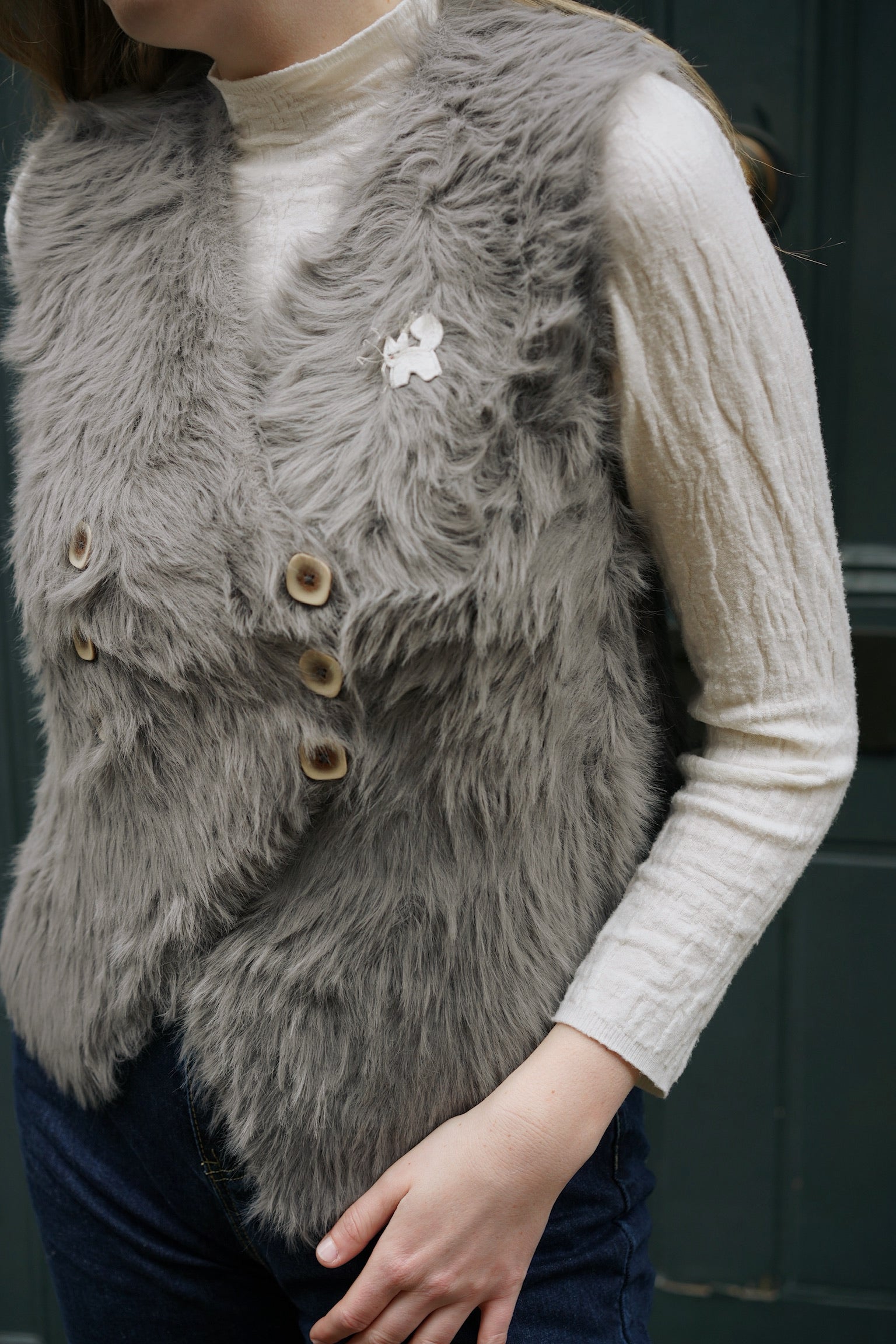 Yeti Faux Fur Gilet (3 Colours)