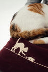Feline Fling Skirt (Burgundy) 11